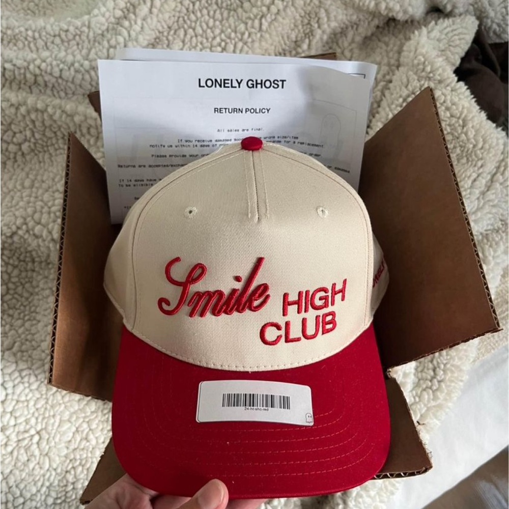 Lonely Ghost x Beis Smile High Club Hat